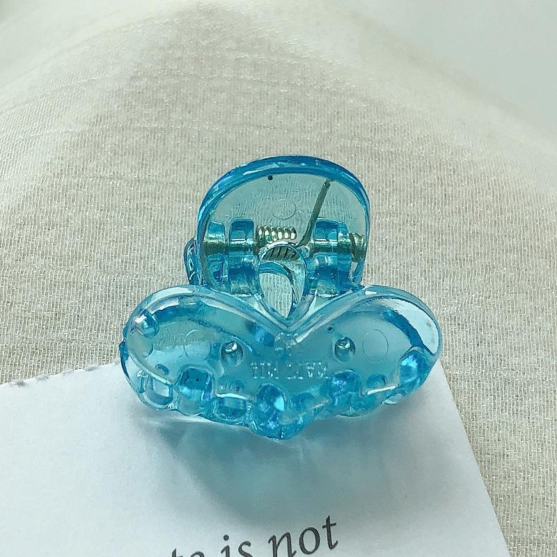 Korean Mini Candy Clip Sweet and Cute Small Hairpin Transparent Solid Sweet Cool Wind Broken Hair Accessories
