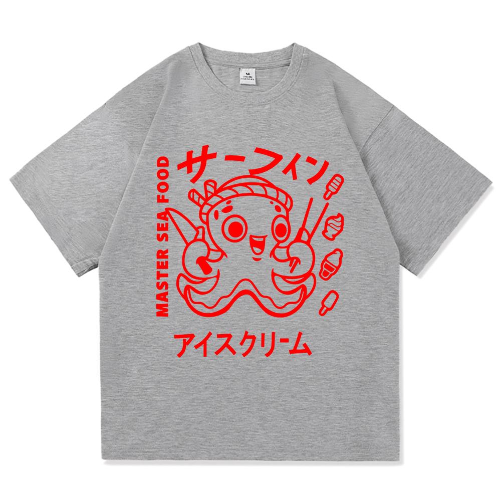 Funny Fish Market Fight Club T Shirt 2025 Fashion Men/women Clothing Vintage Harajuku High Quality Clothes Cotton Tshirts