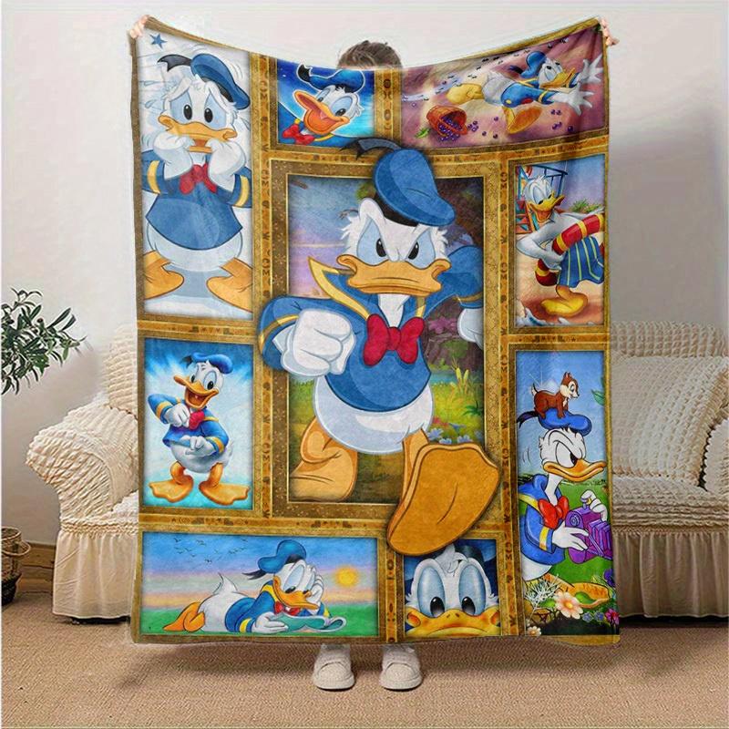 1pc. Donald Duck Themed Blanket, Perfect for Home, Office, Outdoor Use & Gift Idea
