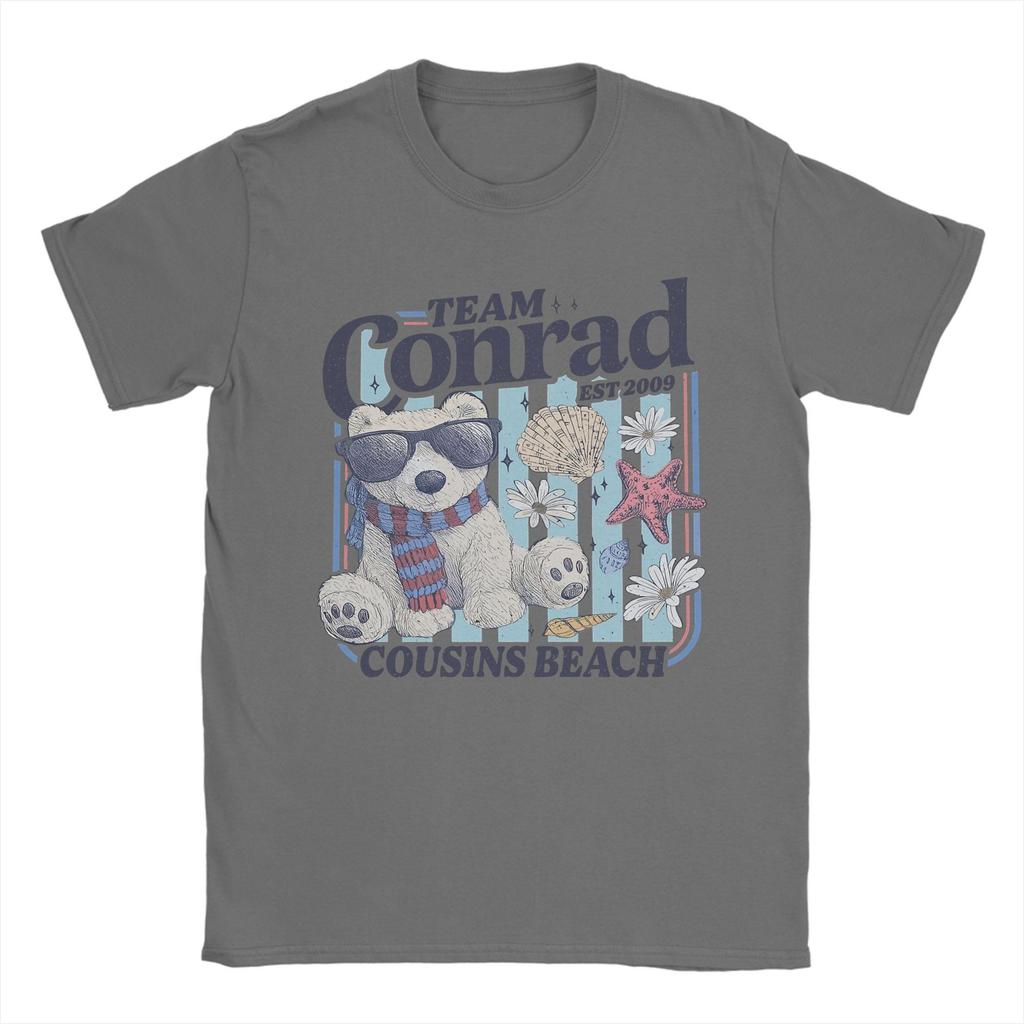 Conrad Fisher The Summer I Turned Pretty T-Shirt for Men  Leisure 100% Cotton Tee Shirt Round Neck Short Sleeve T Shirts