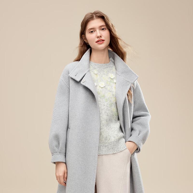 Betu Women's 3D Floral Jacquard Knit Sweater