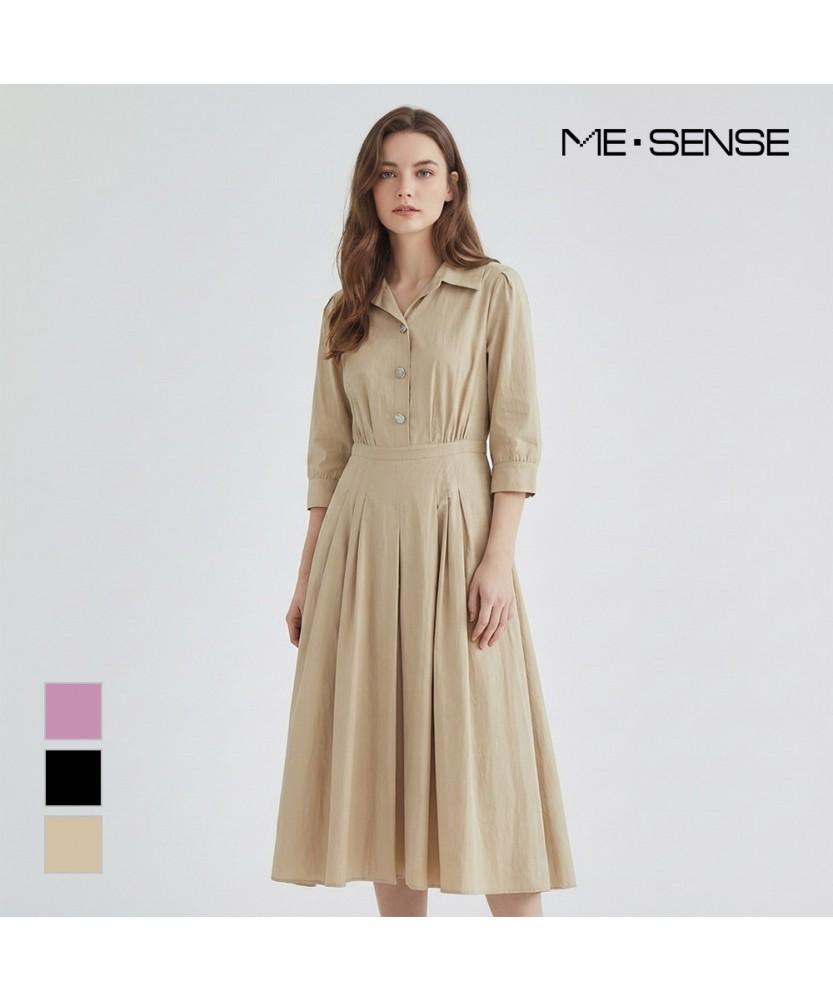 MESENSE Belted Shirt Dress_Mb43Opm184A