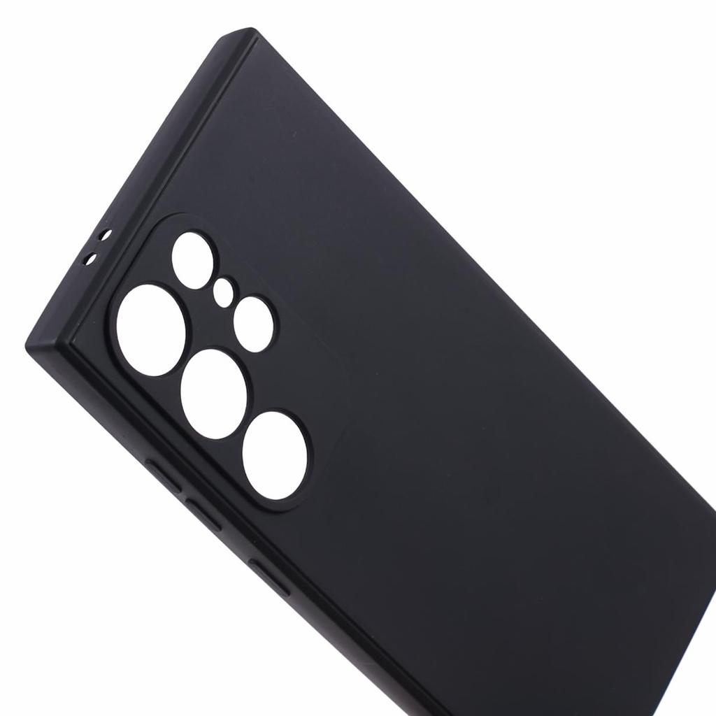 For Samsung Galaxy S24 Ultra TPU Case Straight Edge Protective Phone Cover