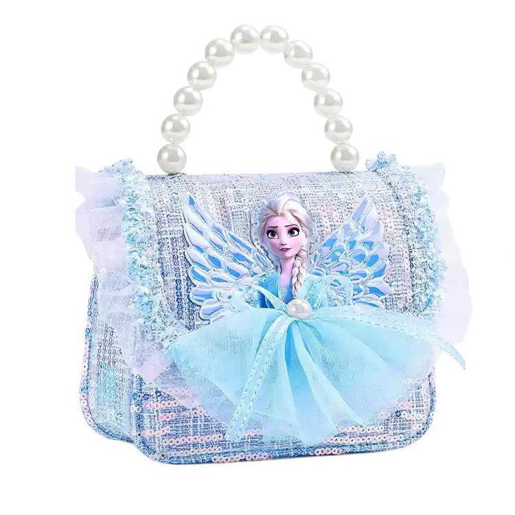 

Новая детская сумка кроссбоди на одно плечо из искусственной кожи Disney, текстильная мозаика, сумочка детская многоцветная HJKH2578 15.0*6.6*11.9CM