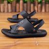Beach shoes men's 2025 summer slippers men's versatile breathable non-slip men's sandals trendy beach shoes