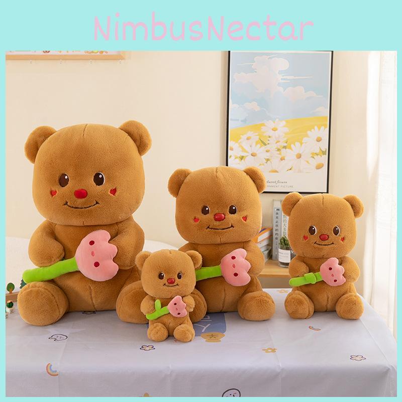 Thai Butter Teddy Bear Plush Toy Soft And Cuddly Stuffed Animal Gift**