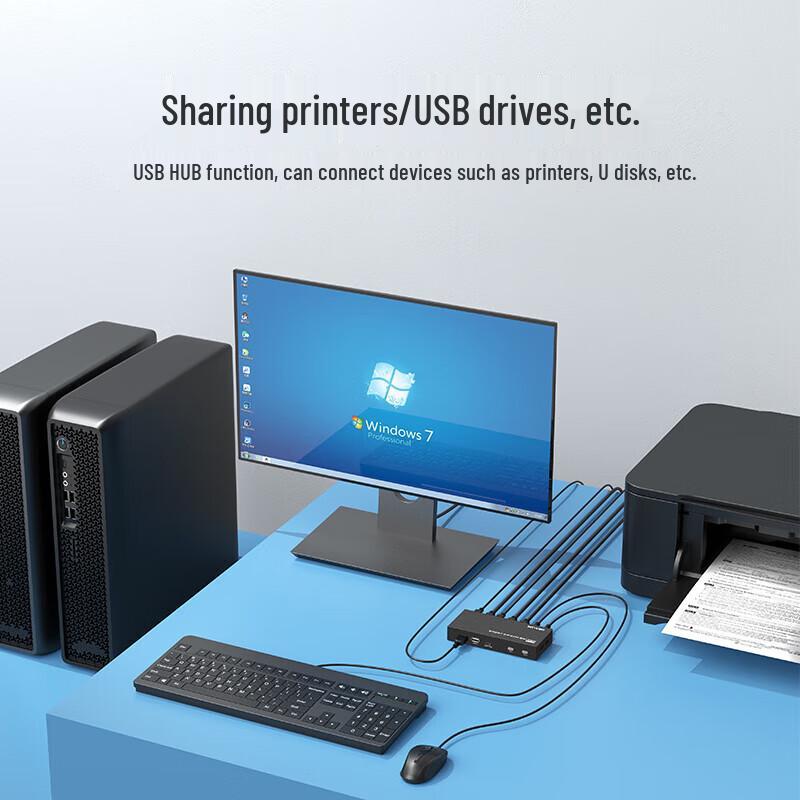 MT-viki KVM Switch for Multiple PCs