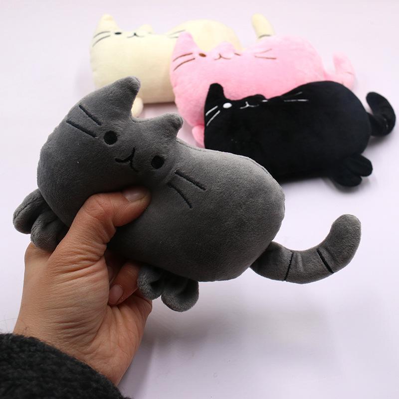 Narzędzie do zabawy podczas szkolenia zwierząt pluszowy kociak zabawka psy koty zabawki dla zwierząt artykuły dla zwierząt