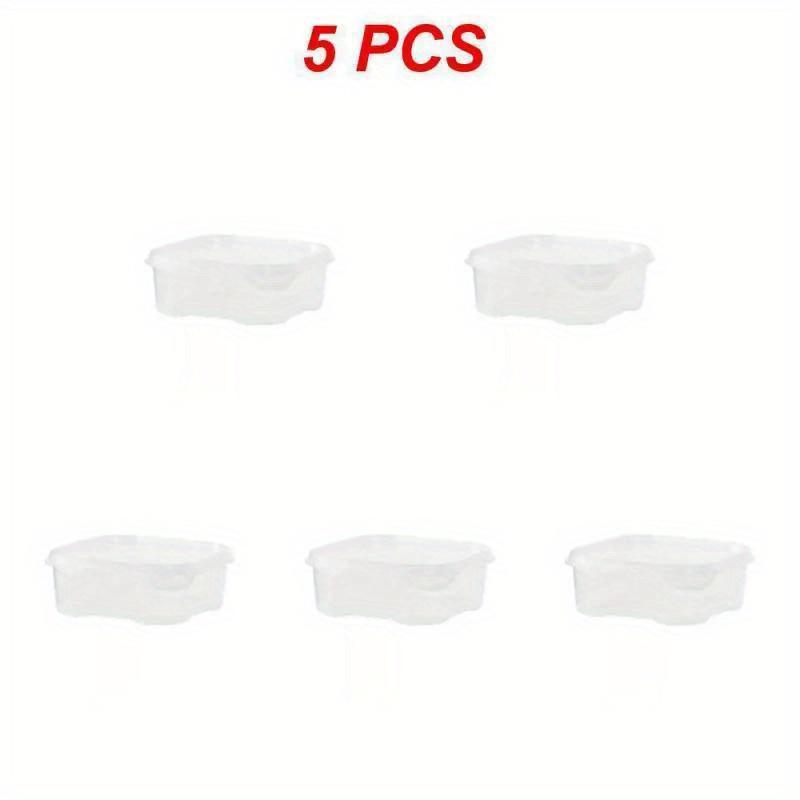 Cutie de depozitare pentru frigider, 1/5/10 buc. Cutie de depozitare pentru alimente, legume, fructe, organizator pentru frigider, carne subambalată, ceapă, ghimbir, tocătoare transparentă