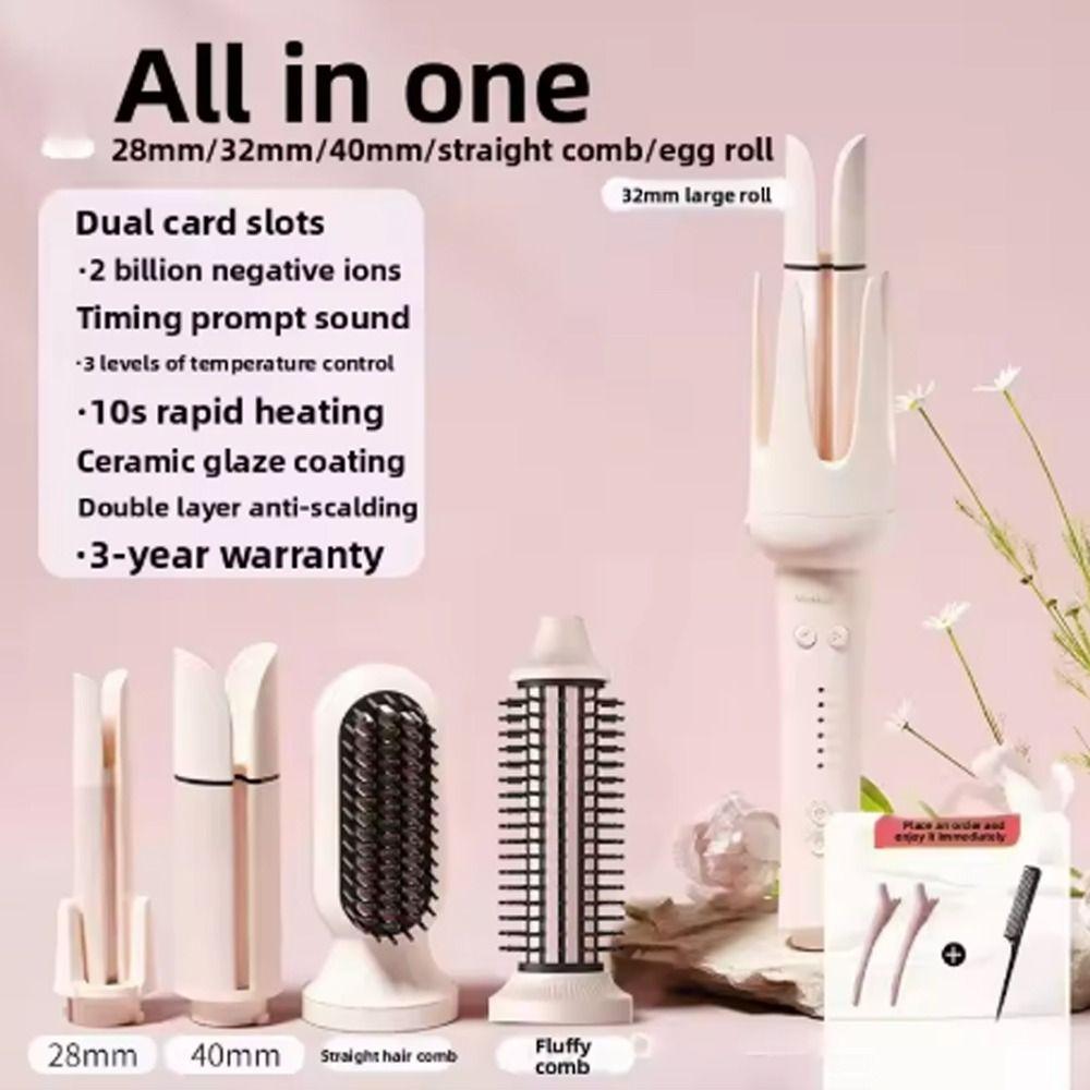 5-in-1 Automatic Hair Curler Negative Ion Curling Iron Multifunction Egg Curler Hair Care