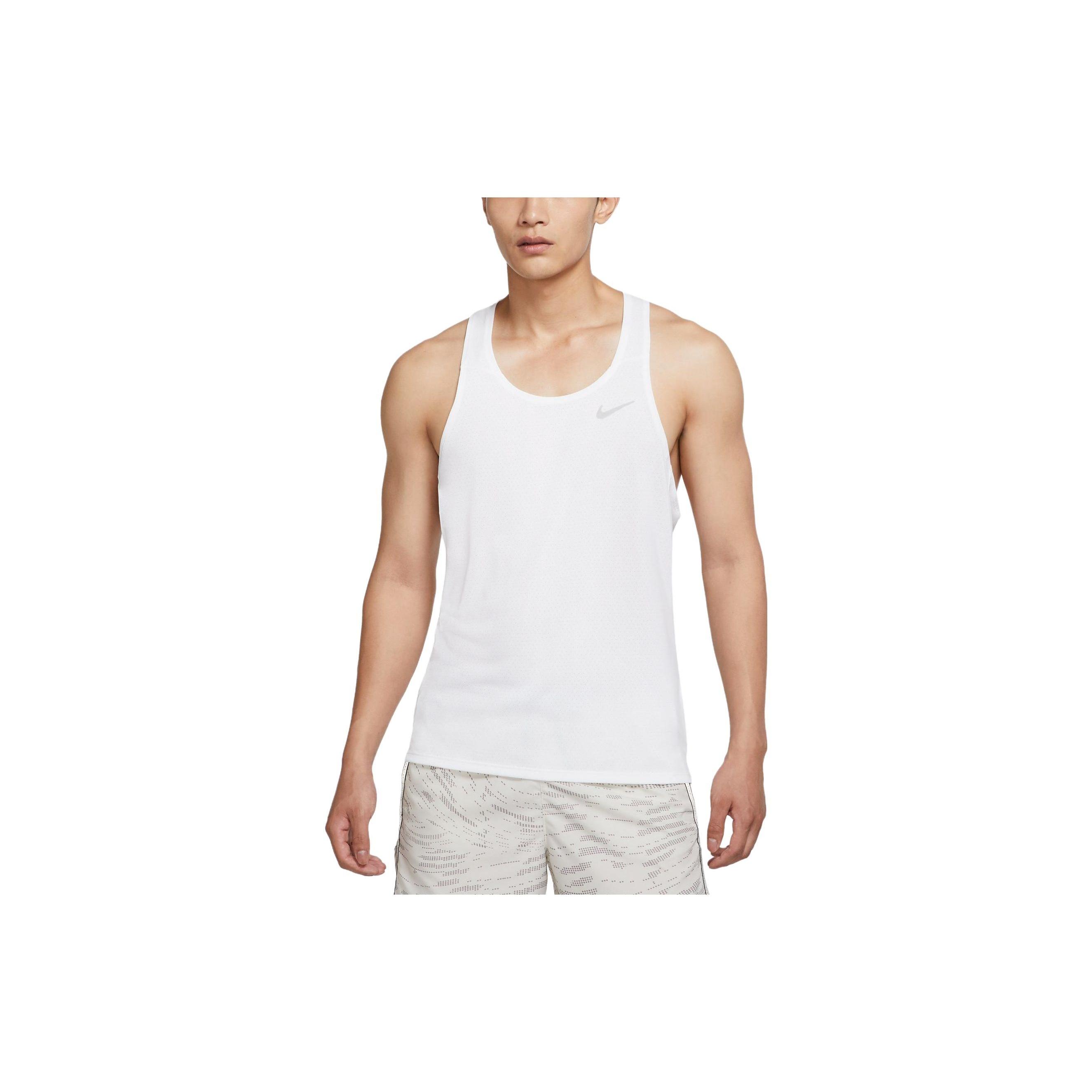 Nike Running Tank Top White Men s DQ4733-100 XL
