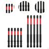 10PC Impact Attractive Screwdriver Bit Set for Electricians Sturdy Professional 6.5cm & 11cm High