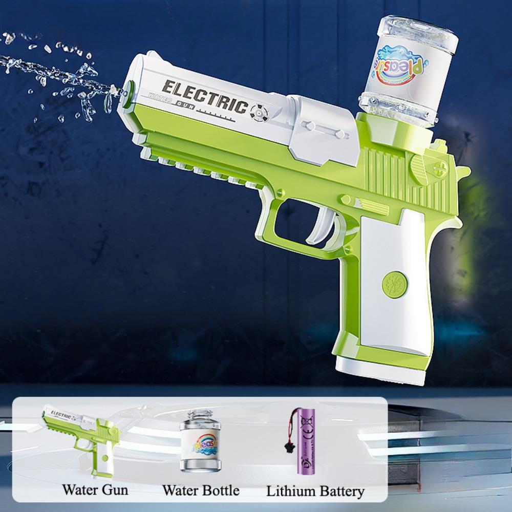 Upgraded Fully Electric Water Gun Powerful Water Blaster For Summer Outdoor Beach Pool Games Perfect Children'S Present