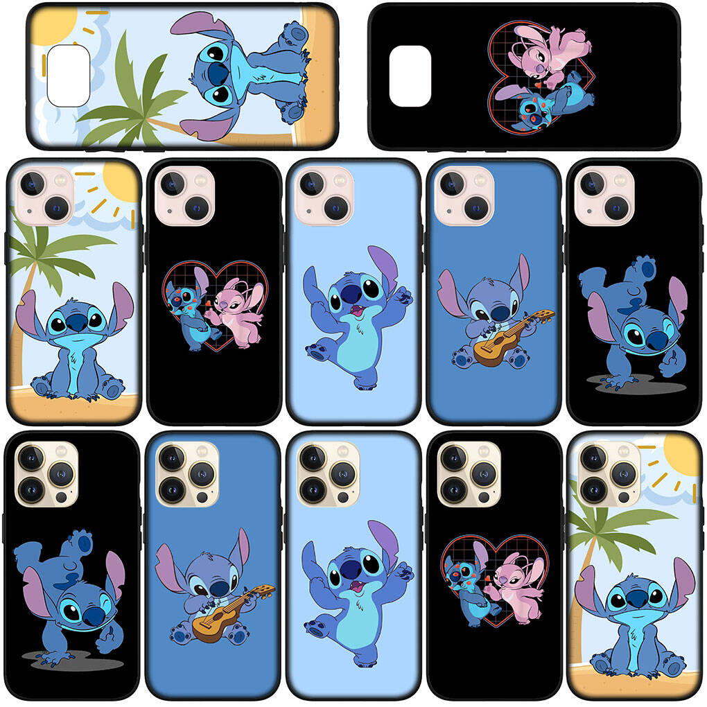 for Motorola Moto Edge 60 50 G54 G86 Samsung Galaxy S25 iPhone 17 16 15 Xiaomi Redmi Note 14 13 Pro Max Phone Case Wallpaper Lilo Poster Stitch Cover