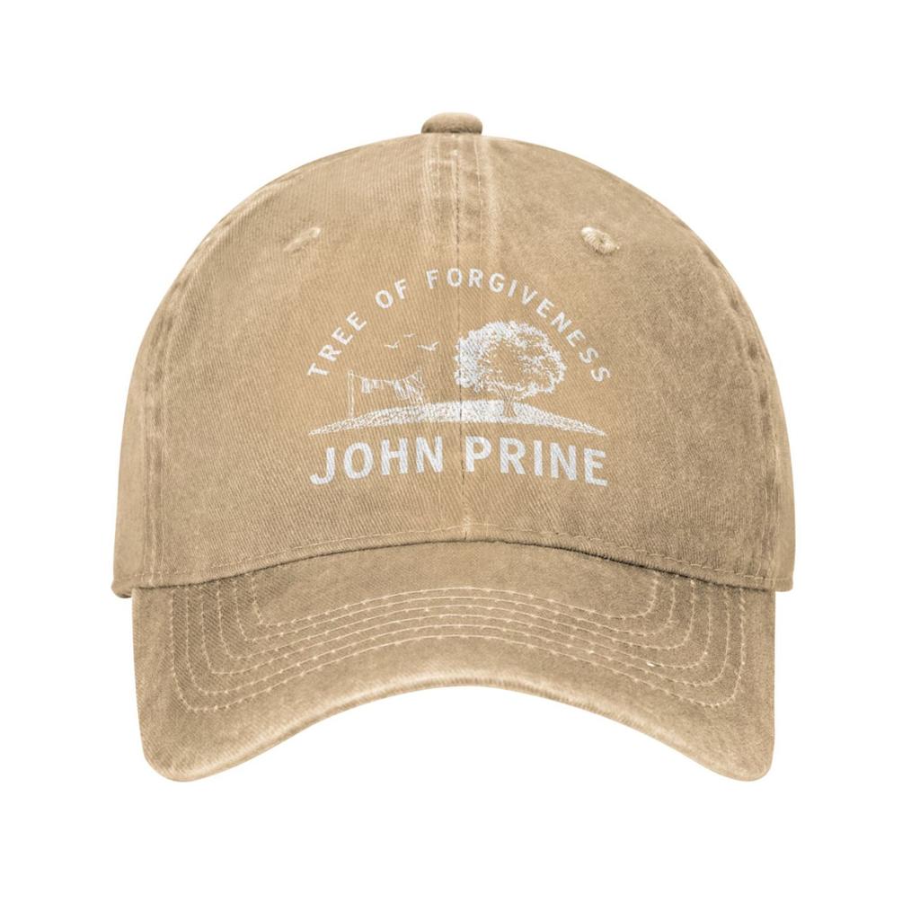 Cappello John Prine Unisex Moda Retro Regolabile Cappello in Denim Cappellino da Baseball Quattro Stagioni Cappellino Snapback Unisex Taglia Unica
