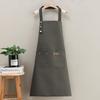 New Fashion Kitchen Aprons for Woman Men Chef Work Apron for Grill Restaurant Bar Shop Cafes Beauty Nails Studios Uniform