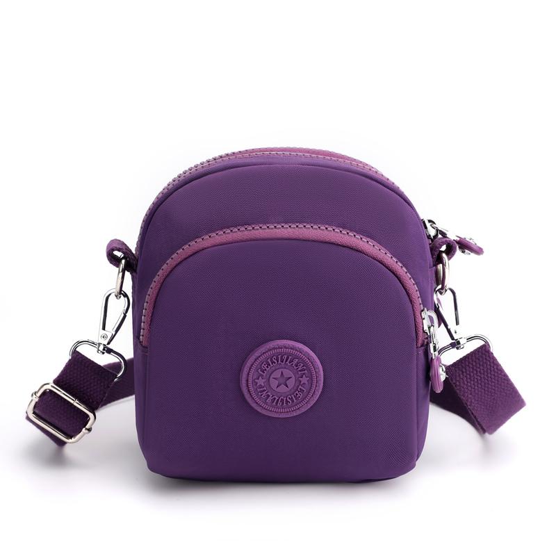 Womens Waterproof Nylon Crossbody Bag Convertible Tote Purse Lightweight Multi Pocket Shoulder Bag for Work Travel Everyday Esse