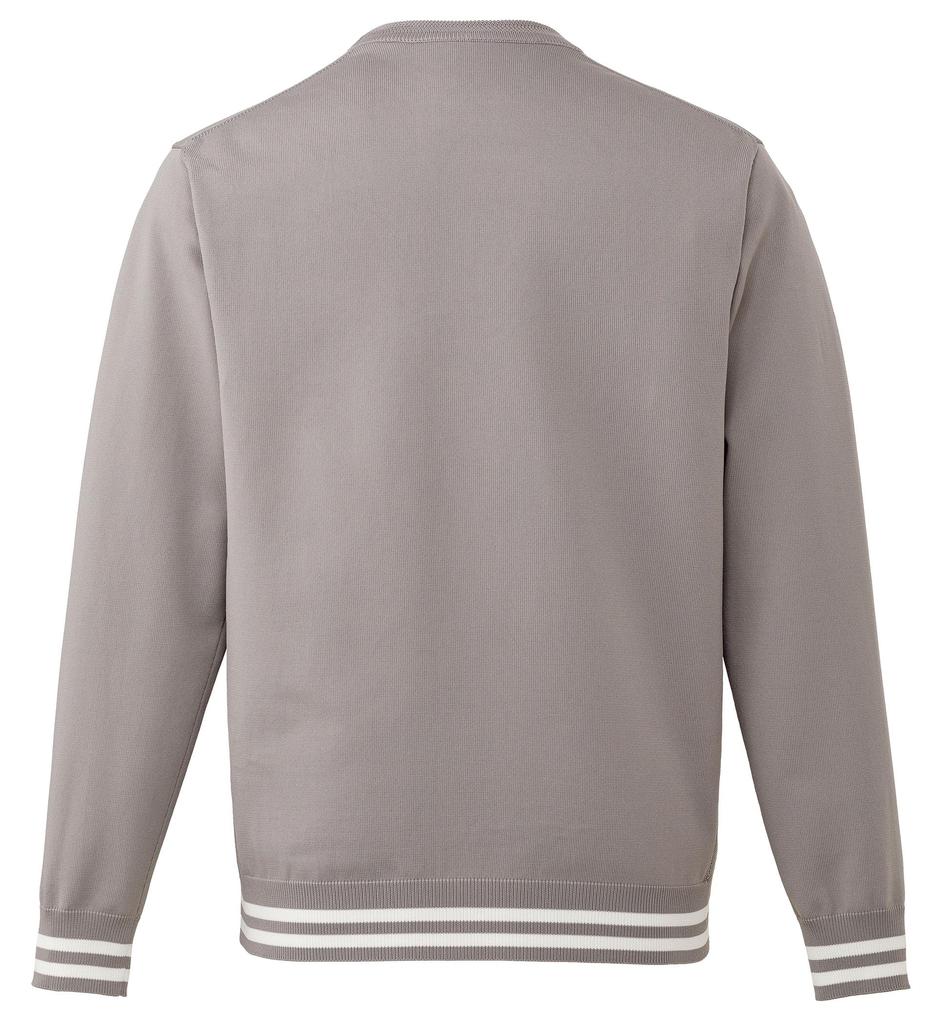 Genuine x Rosasen Jersey X Mesh Size LL [Mercedes-Benz Collection] Mercedes-Benz Knit, Gray,