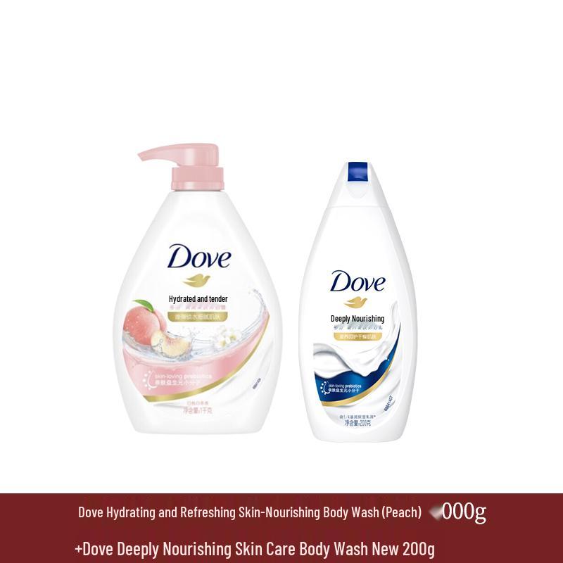 Dove Peach Blossom Refreshing & Nourishing Shower Gel Set