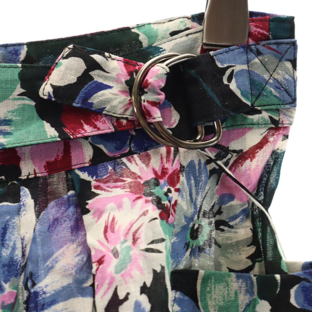 Unused CHRISTIAN AUJARD Floral Long Length Skirt 63 Black Series Women Used