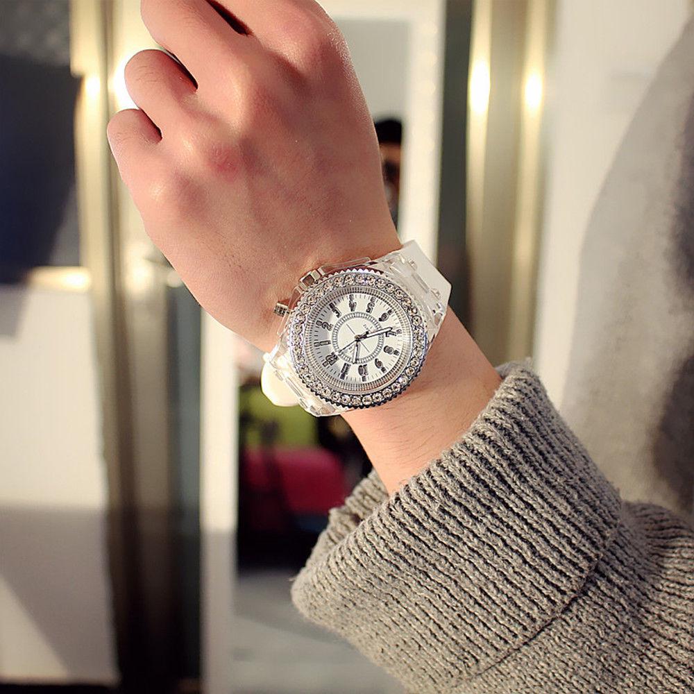 1pc luminoso donna orologio da polso sport impermeabile LED  retroilluminazione cristallo quarzo acquista in modo economico — spedizione  gratuita, recensioni reali con foto — Joom