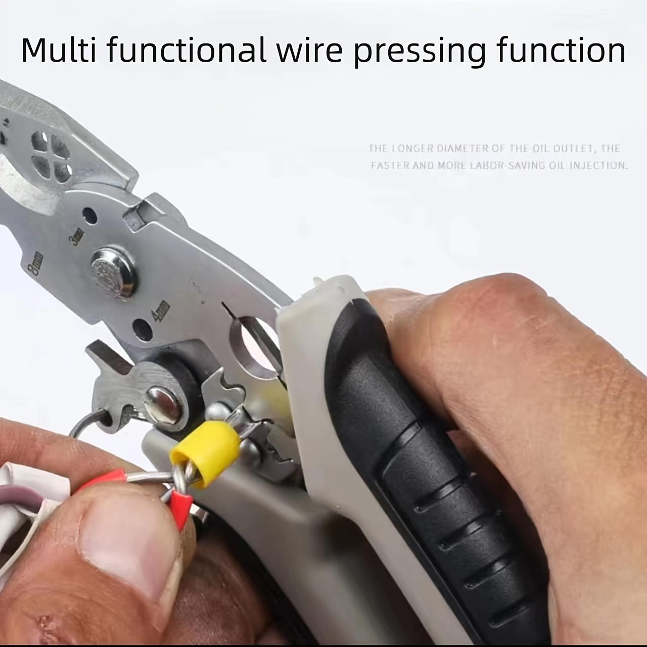 Многофункциональные клещи для зачистки проводов Клещи для электрика Нержавеющая сталь — фото 8