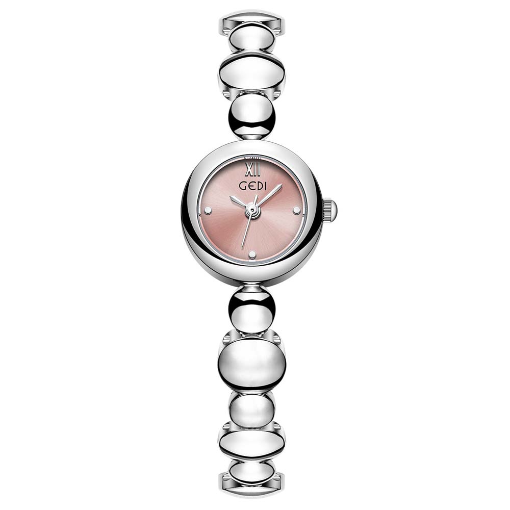 GEDI Women's Watch Luxury Fashion Chain Strap Watch Elegant and Sophisticated Versatile Quartz Watch for Everyday Wear