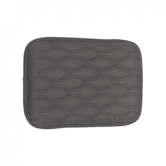 Car Armrest Pad Cover Center Console Box Cushion Pad Mat PU Leather Accessories