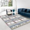 Moroccan Washable Rugs for Living Room Bedroom Large Area Non-slip Floor Mat Thickened Home Decor Carpet