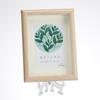 Clear Acrylic Photo Frame Stand Foldable Display Holder for 5 Inch Pictures