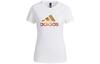 T Shirts Women's White Crew Neck Moderate Straight Fit GP0683
