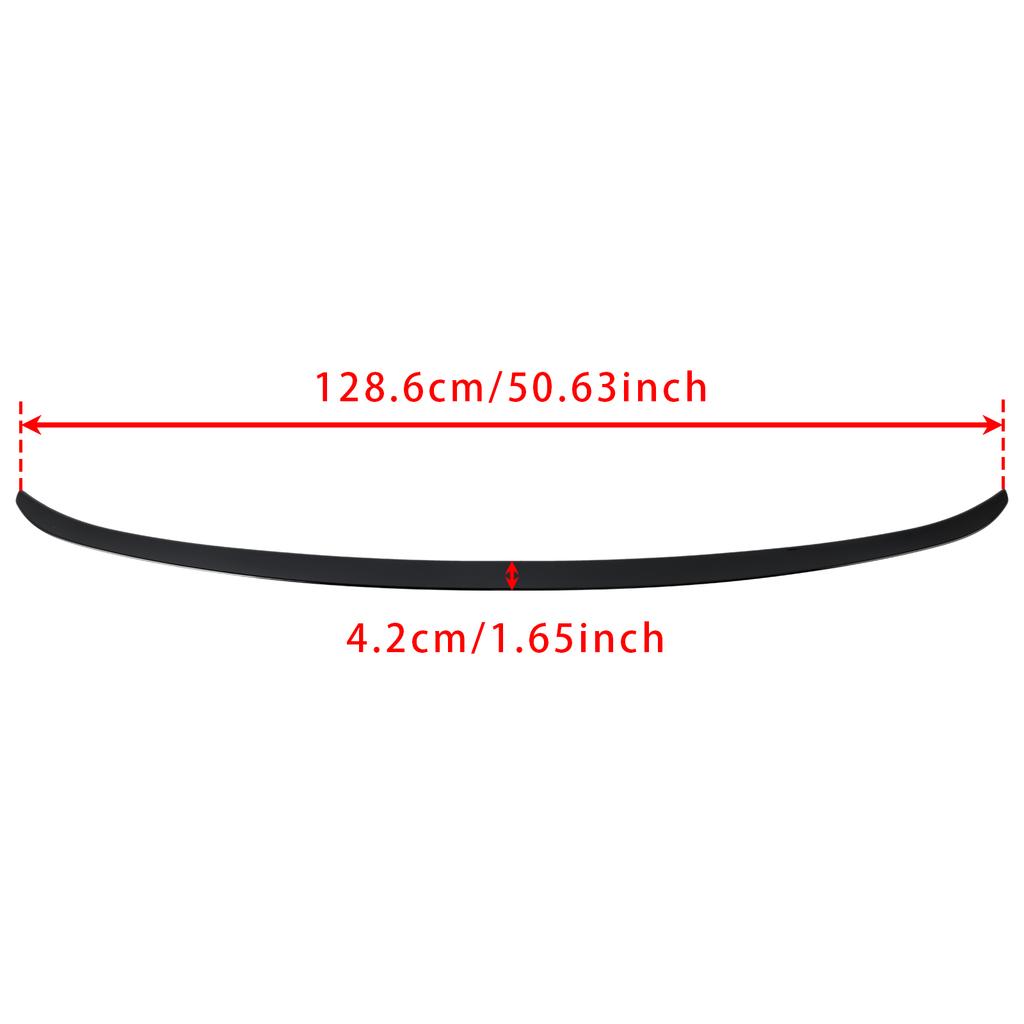 Gloss Black Rear Boot Spoiler For BMW 5 series G30 Sedan 2017-2023 M5 Style