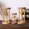 Clessidra per Bambini con Cornice in Legno - Durevole, Antiurto, Decorazione Multicolore Regalo
