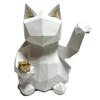 Natura Style Lucky Cat Object Stylish Scandinavian Ornament Interior (White Large)