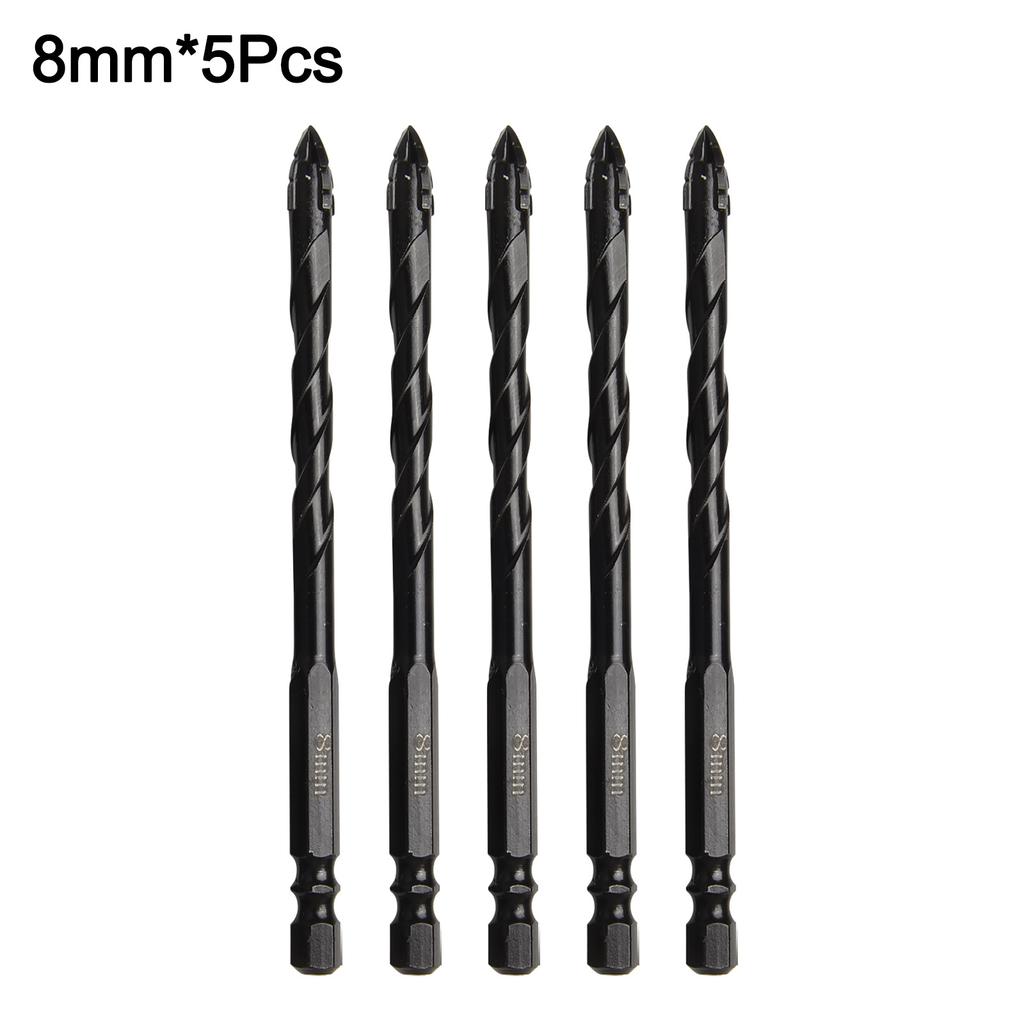 Carbide Drill Bit Set For Drilling Drill Bit Glass Tile Drill Triangle Drill Bit Efficient Punching Precision Drilling