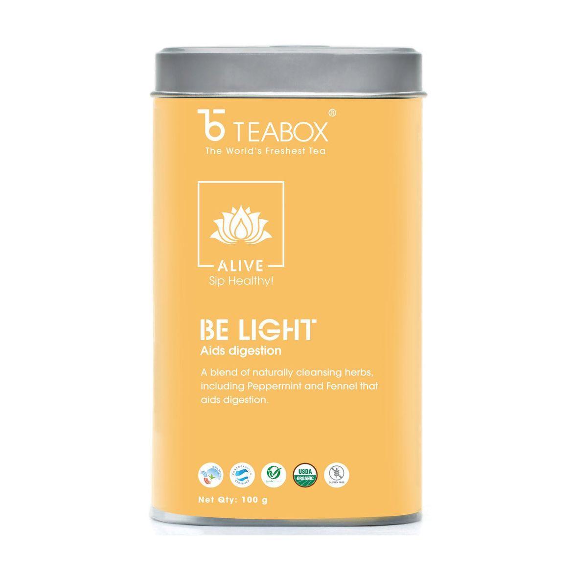 

Чай для улучшения пищеварения (100 г), Be Light, Teabox