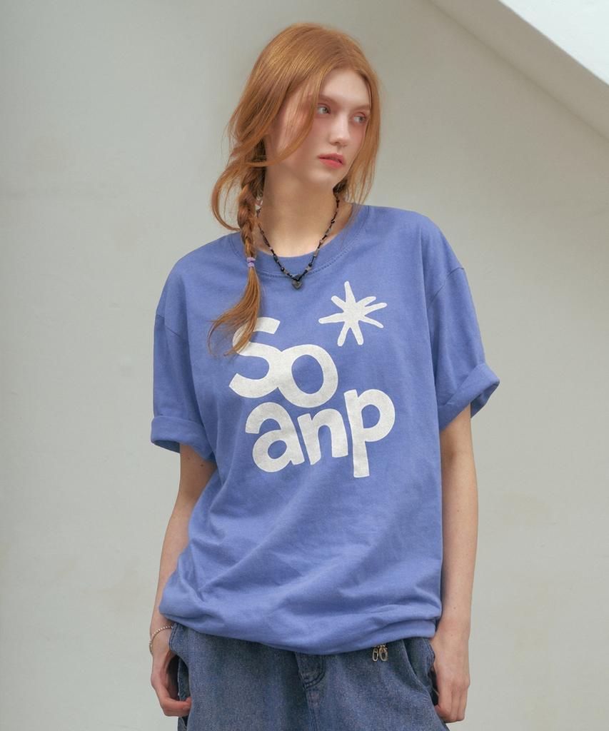 NP STUDIO Drawing Anp Oversized Short Sleeve T-Shirt [ 4 Colors ]