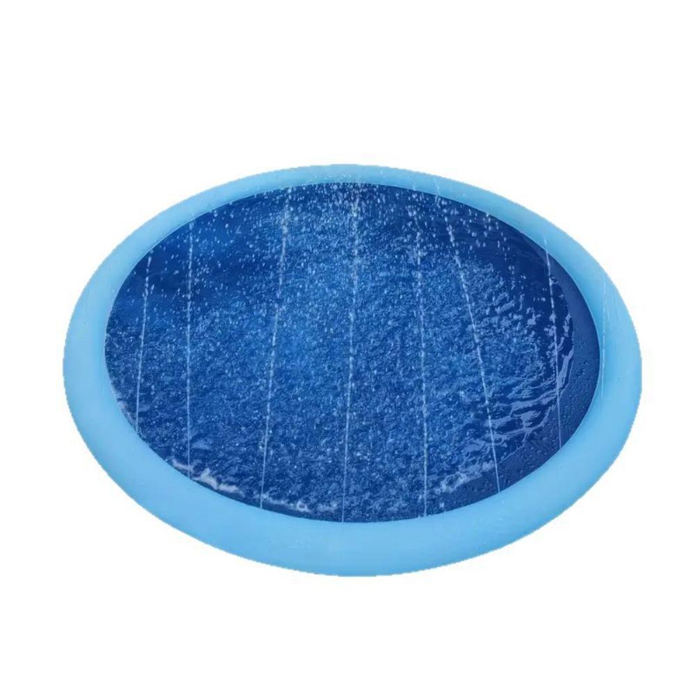 Pet Water Spray Mat PVC Square Water Spray Mat Outdoor Water Play Square Pet Water Spray Mat Water Spray Mat
