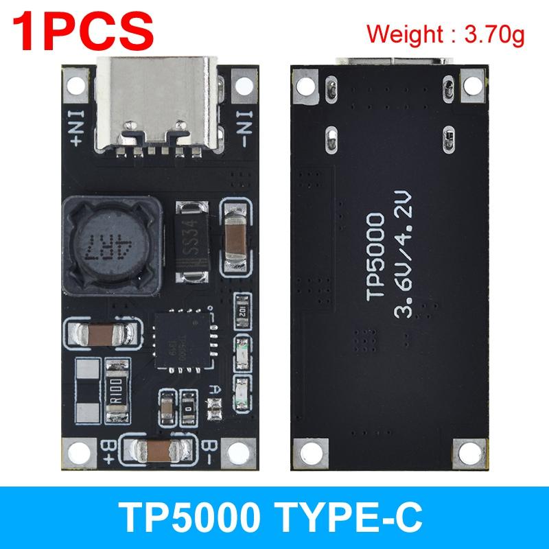 TP5100 Charging Management Power Supply Module Board TP5000 1A 2A Compatible with 4.2V 8.4V Single and Double Lithium Batteries