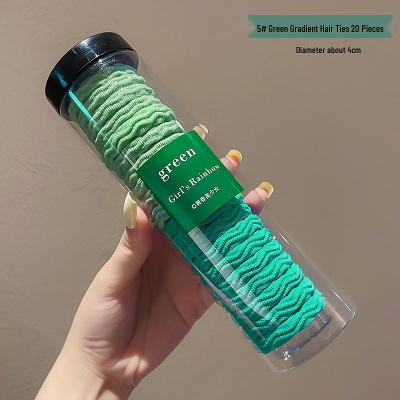 Korean Elastic Durable Seamless Hair Band Set for Women