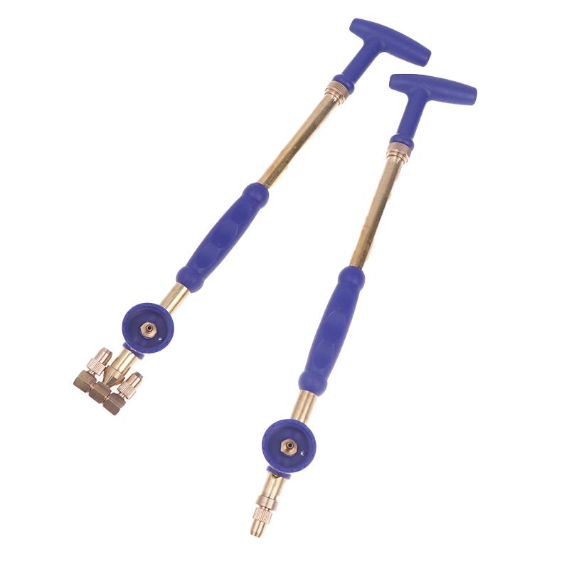 Reciprocating Spray Single/Double Head Hand-Held Push-Pull Copper Pump Spray Household Manual Spray Metal Rod Micro Spray Spray