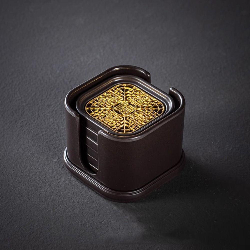 Chinese Style Kung Fu Tea Coaster Anti-scalding Tea Holder Storage Holder Tea Cup Holder  Home Use