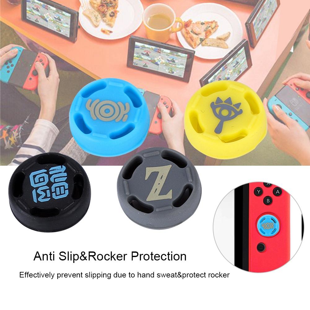 Anti Slip Replacement Joystick Silicone Cover Caps Thumb Grip for Nintendo Switch PS3 PS4