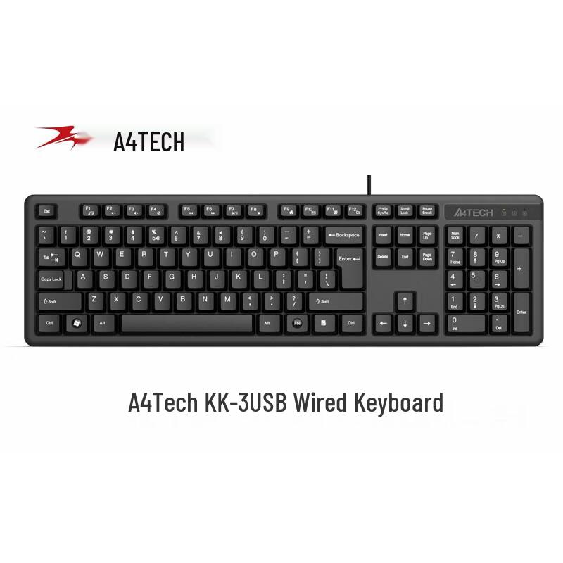 

A4Tech KK-3 Series Wired Keyboard
