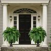 1 Set 28 Leaves Artificial Fern Wedding Faux Greenery Outdoor Garden Yard Plastic Plants Fake Fern Leaves Home Party Decoration
