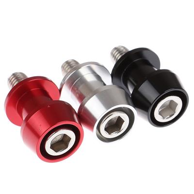 1 Pcs Aluminium Alloy Motorcycle Cnc 10Mm Swingarm Swing Arm Spools Sliders