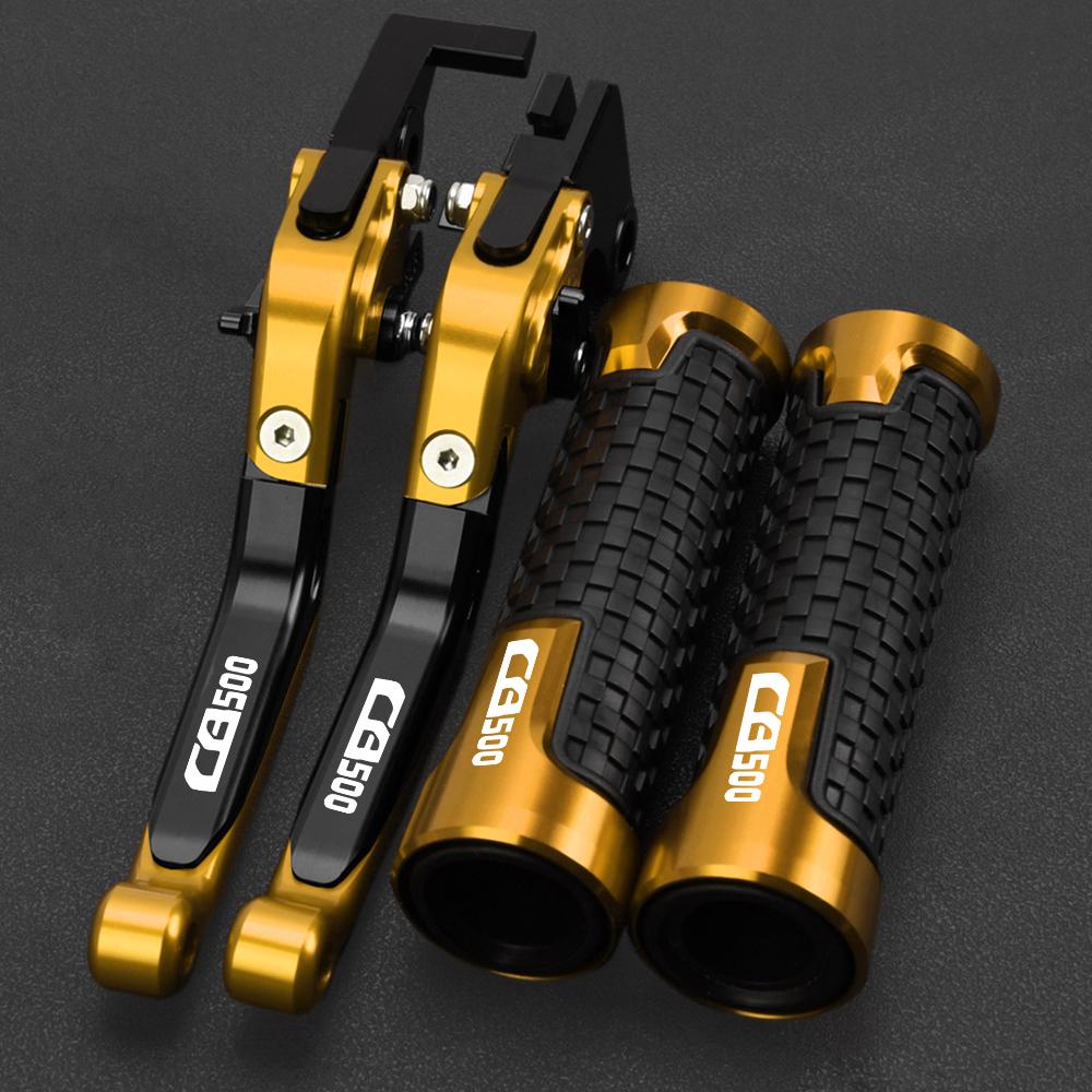 Motorcycle CNC  Adjustable Extendable Folding Brake Clutch Levers Handle Grips For HONDA For Honda CB500 CB 500 1994 1995