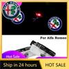 Car Stickers For Alfa Romeo 2pcs For Alfa Romeo 159 LED Car Door Welcome Light Projector Logo for Alfa Romeo 159 Mito Stelvio Br