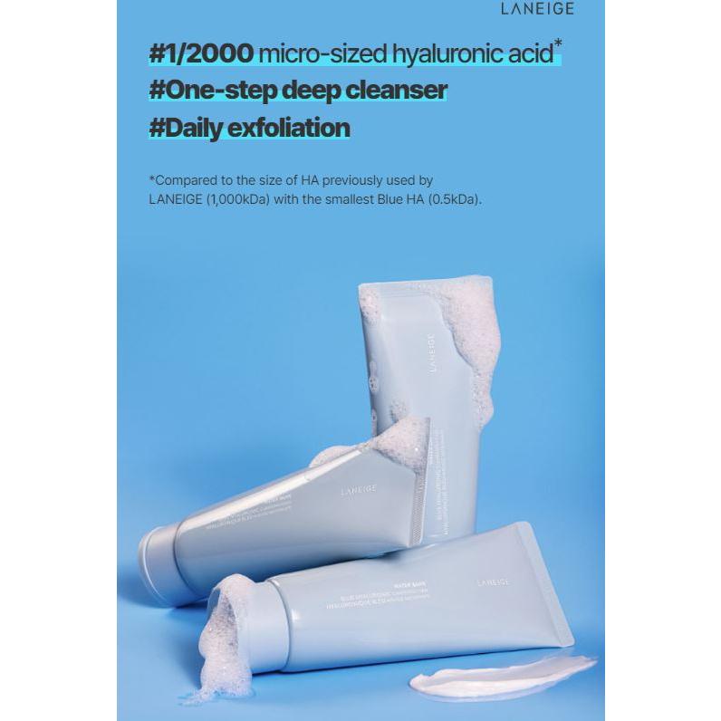 LANEIGE Water Bank Blue Hyaluronic Cleansing Spuma 150g