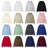 autumn Large size 330g Cotton thin Hooded Sweater Men's casual oversized Pullovers Hoodie Women Sweatshirt male solid all-match streetwear UNISEX